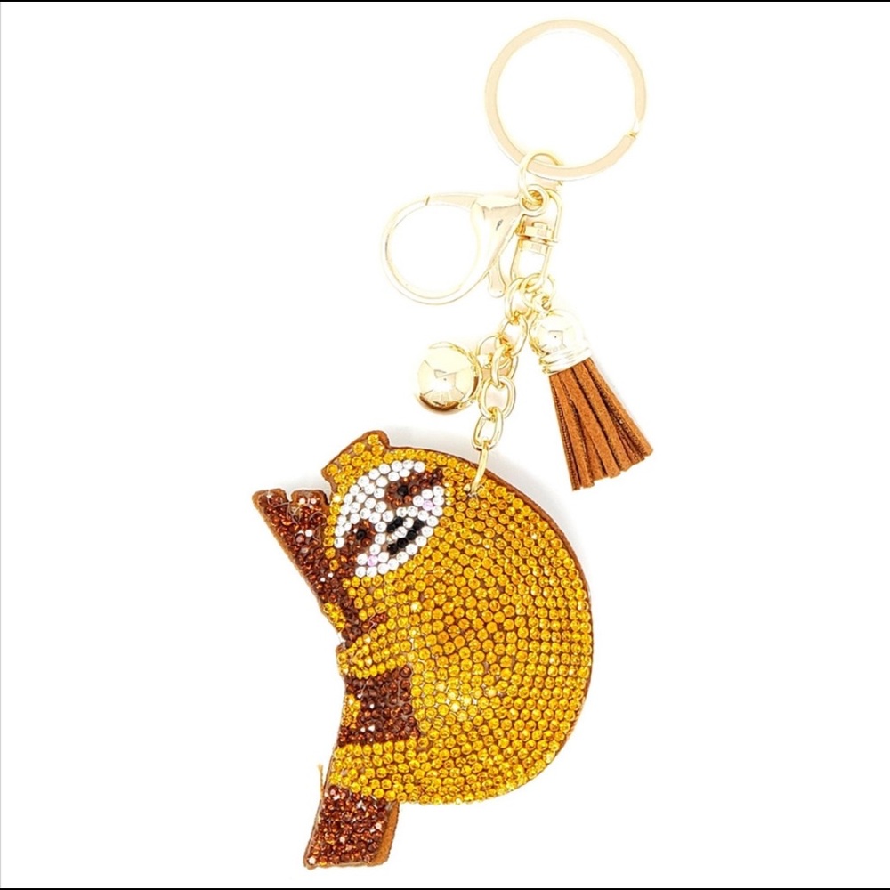 🚨 ONLY 1 LEFT 🚨SLOTH👈🏼👈🏼👈🏼👈🏼 Bag Charm‼️ - Picture 1 of 1